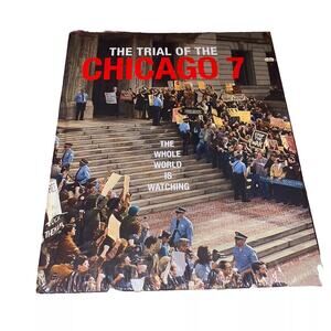The Trial of the Chicago 7 Aaron Sorkin Promo Coffee Table Screenplay Book - New